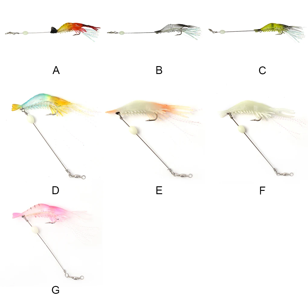 

Набор из 10 искусственных рыболовных приманок, силиконовые многоразовые искусственные приманки, портативное персонализированное снаряжен...