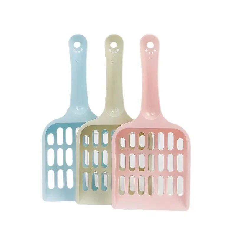 xgnvpy Совок для туалета ярких цветов с вырезом из сетки чистки домашних животных