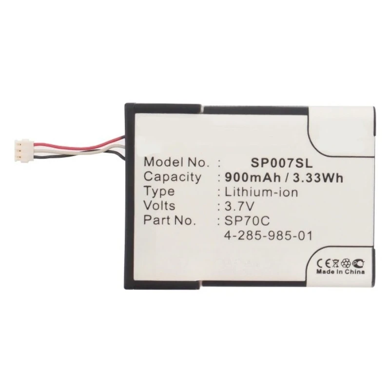 Фото Аккумулятор Li-ion SP007SL 3.7V 900mAh 3.33Wh для портативной игровой консоли Sony PSP E1000 E1008 SP70C (замена 4-285-985-01) №2