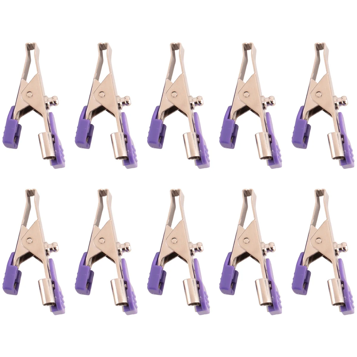 10 шт. многоразовые электроды с зажимом типа крокодил для животных домашних собак