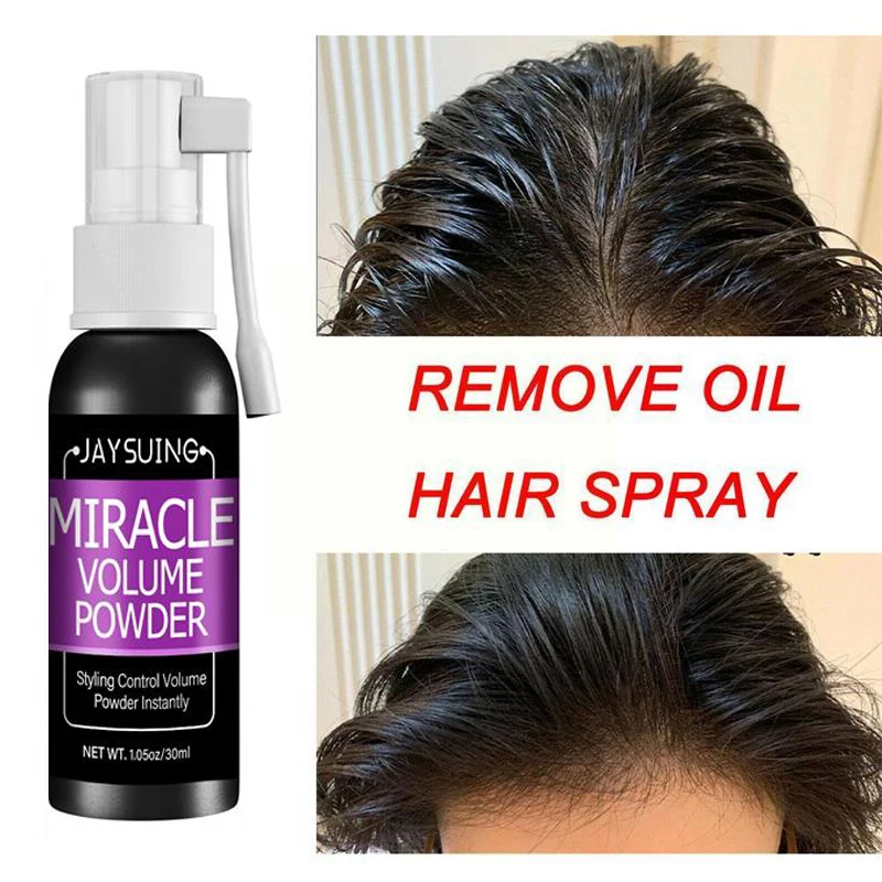 Wash-free Fluffy Hair Spray Oil Control Hair Fluffy Powder Fast Lasting Fluffy Hair Increase Hair Volume Clean Care Hair Product