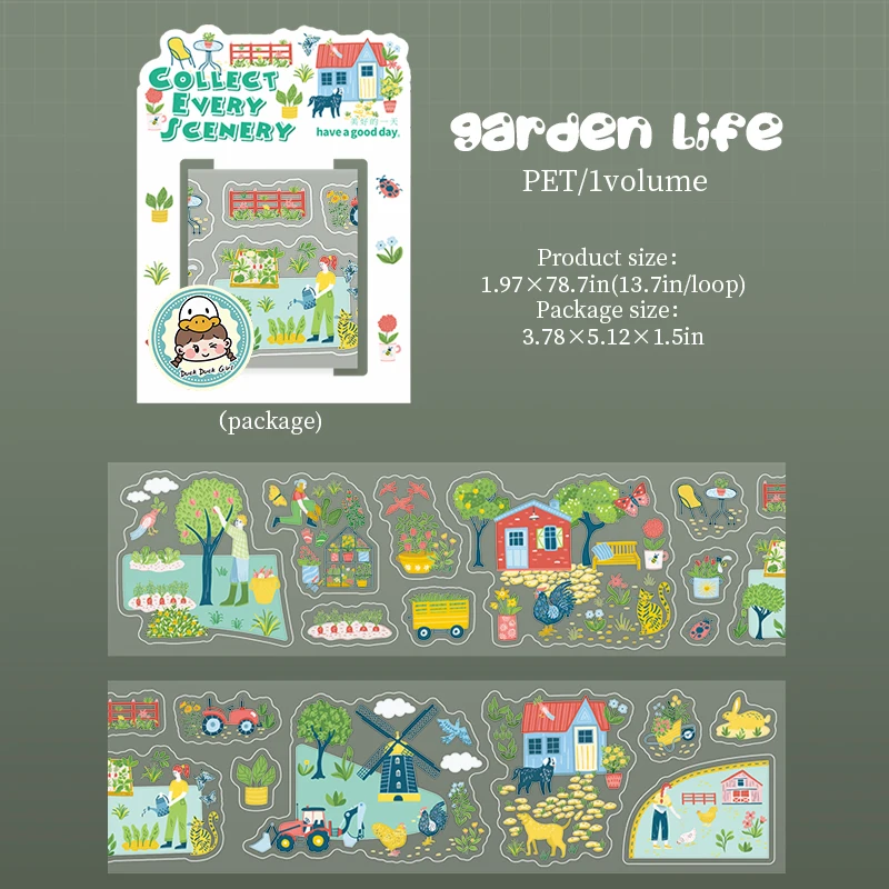 

200 см/рулон, милый мультфильм, кухонная лента, школьные наклейки, сделай сам, наклейка для скрапбукинга, декор для дневника, журнал, планировщик, корейские канцелярские принадлежности