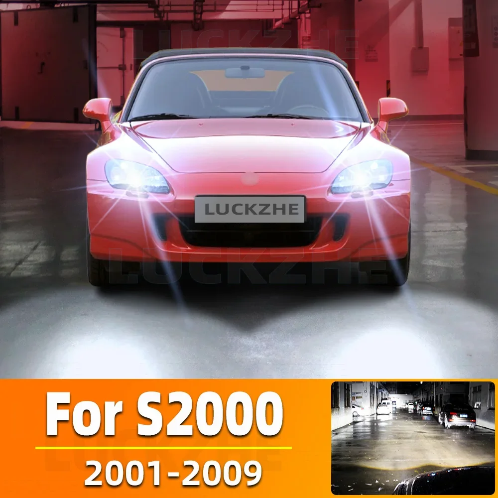 2 шт. для Honda S2000 2001 2002 2003 2004 2005 2006 2007 2008 2009 автомобильные светодиодные фары дальнего