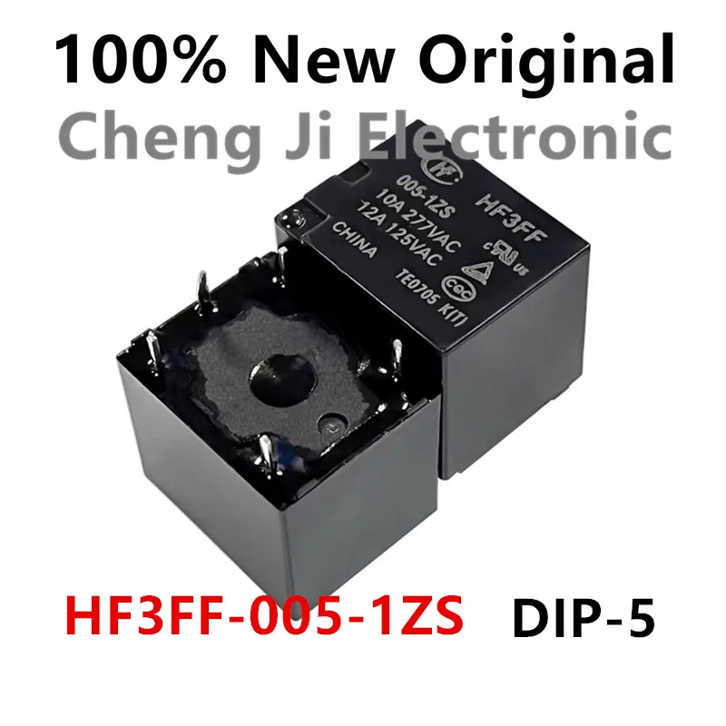 10 шт./лот HF3FF-005-1ZS 、HF3FF-012-1ZS 、HF3FF-024-1ZS DIP-5 Новое мощное реле HF3FF/005-1ZS、HF3FF/012-1ZS、HF3FF/024-1ZS