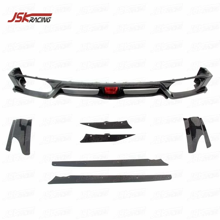 Карбоновый задний диффузор VARI WIDE STYLE с противотуманными фарами для NISSAN GTR R35 2008-2016 годов (art.: 3920d902151eb) - 3920d902151eb