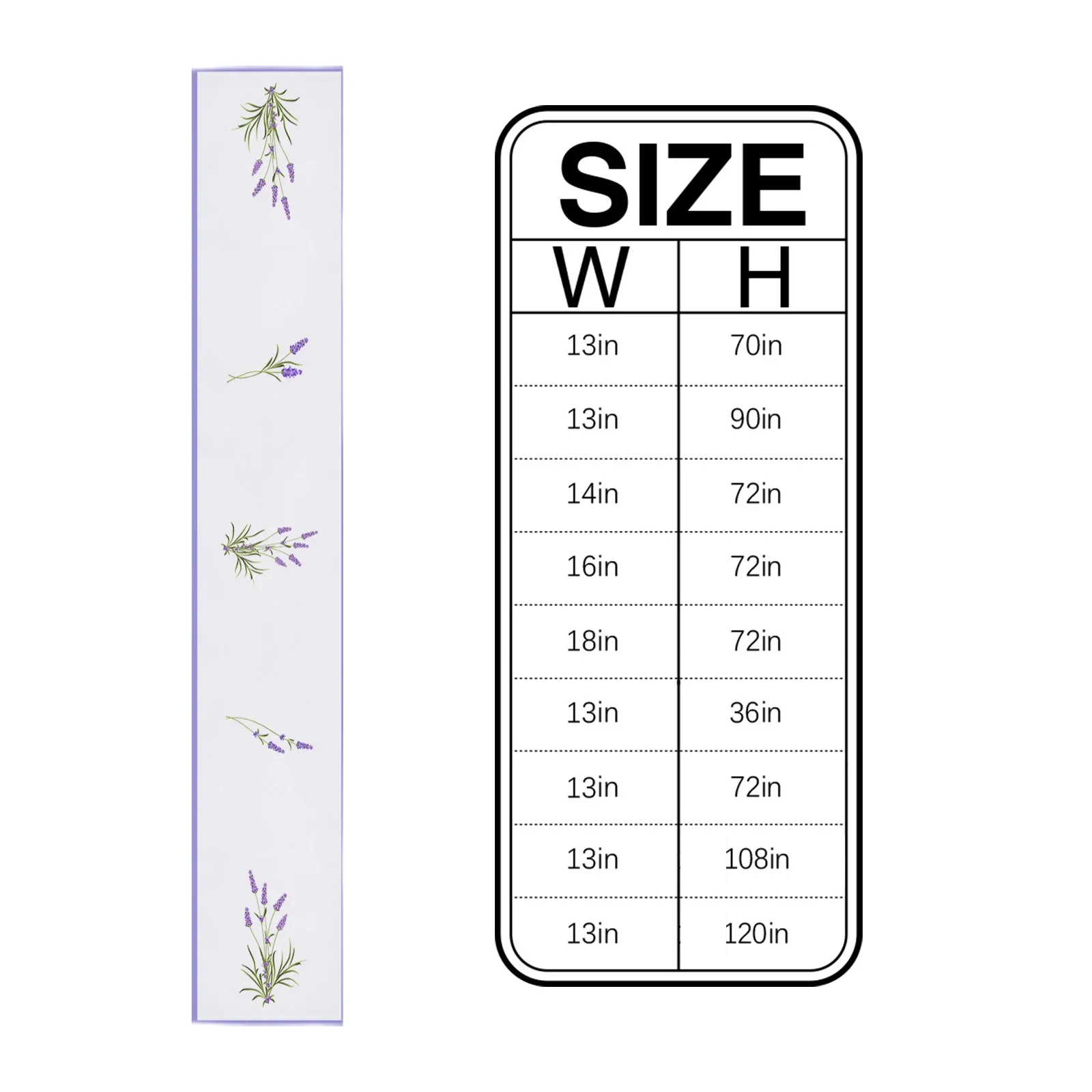 Фиолетовый цветок лаванды романтические льняные дорожки для стола украшение