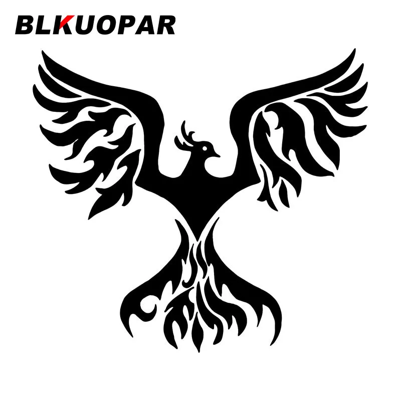 BLKUOPAR для наклеек на автомобиль Phoenix Bird защита от солнца JDM аксессуары модного дизайна из водонепроницаемого винила для декорирования чемодана.