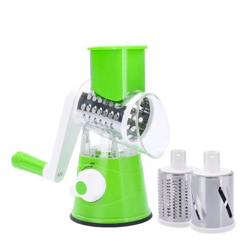 

New BPA Free Mandoline Fruit Slicer Manual Cutter Carrot Grater Potato Slicer Drum Grater Vegetable Chopper for Kitchen