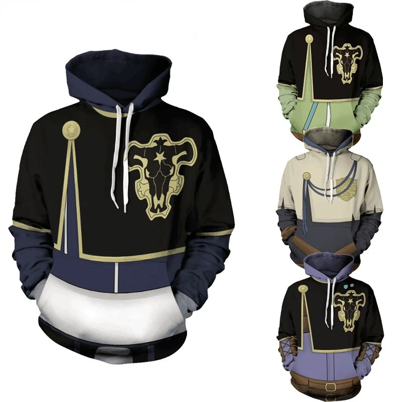 

Anime Cosplay 3D Printed Hoodie