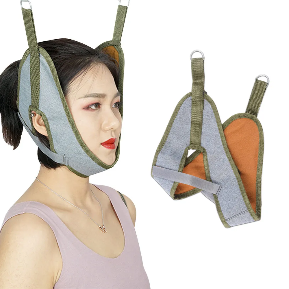 

1Pcs Neck Cervical Traction Device Neck Support Stretcher Bands Cervical Neck Traction Neck Stretching Strap Neck Braces