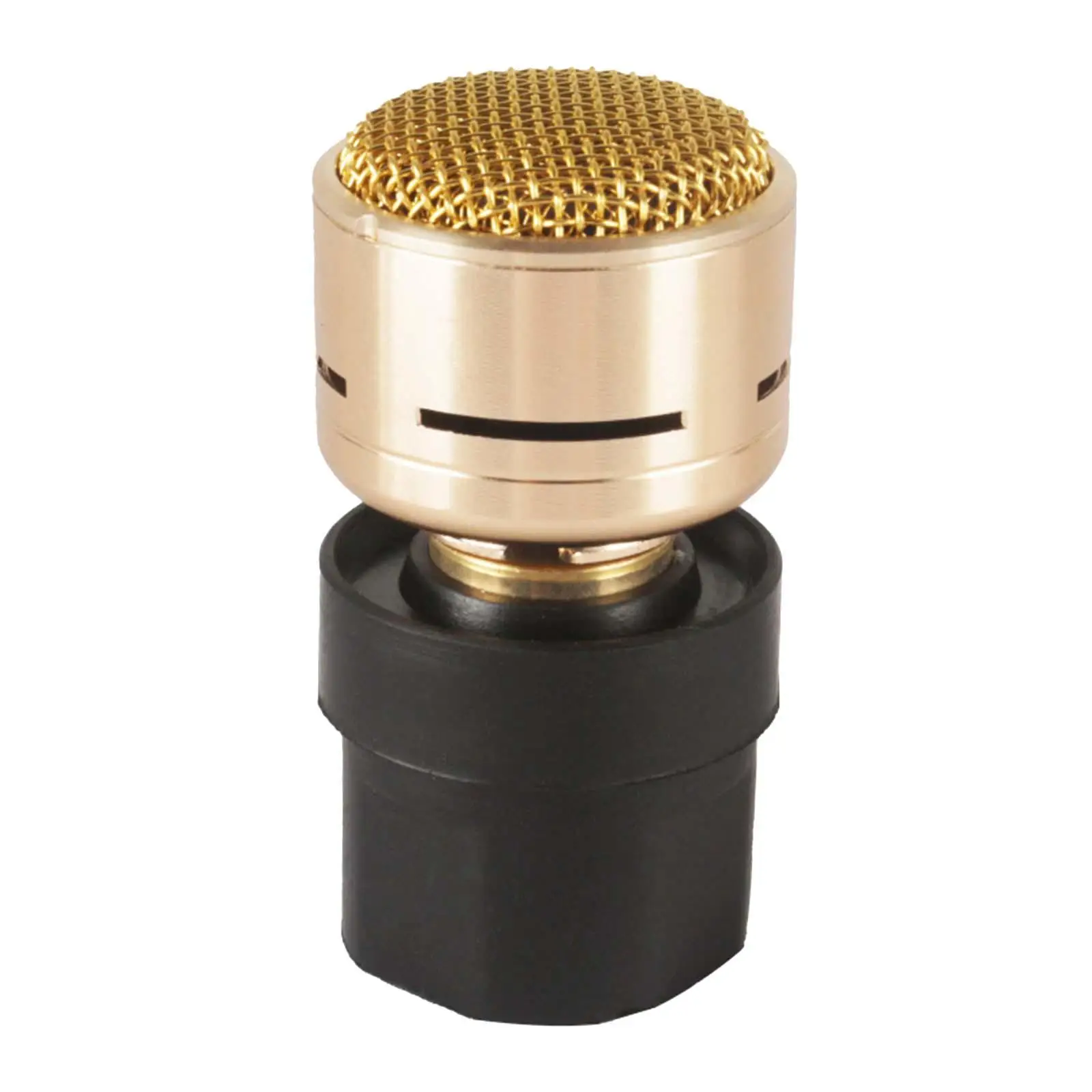 

Microphone Cartridge Capsule Gold Professional Wired Microphone Mic Sound Pickup Cartridge Accessory Head Core Repair for N-m182