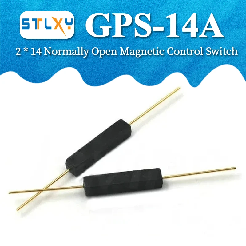 5 шт. пластиковый геркон 2*14 нормально открытый магнитный ...