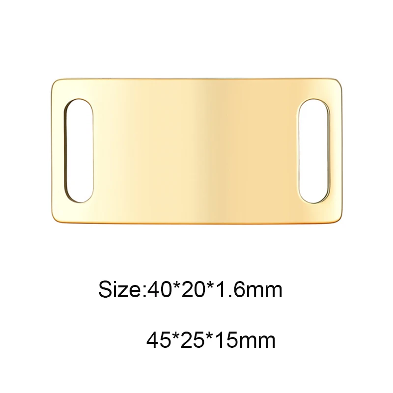 3 шт. прямоугольные идентификационные метки для собак и кошек