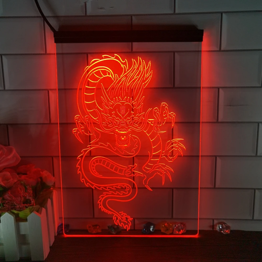 Chinese Dragon Room Display LED Neon Sign | Plaques & Signs