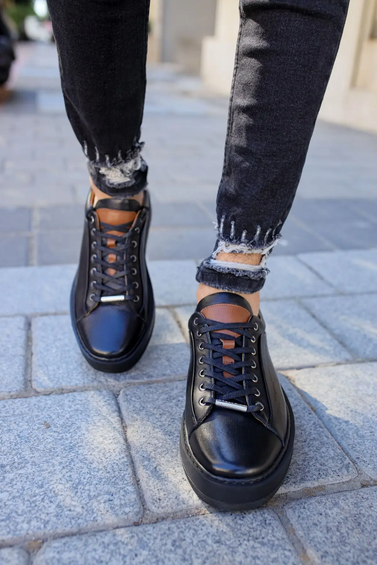 

Men Shoes Shoe Male Platform Designer Casual Genuine Leather Luxury Brand Fashion Original Steel For 2021 Summer Spring Sneaker