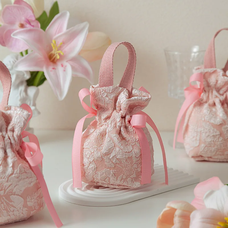 

Набор Из 10 Портативных Подарочных Мешочков Для Свадебных И Праздничных Мероприятий С Кисточками, Мешочки Для Конфет