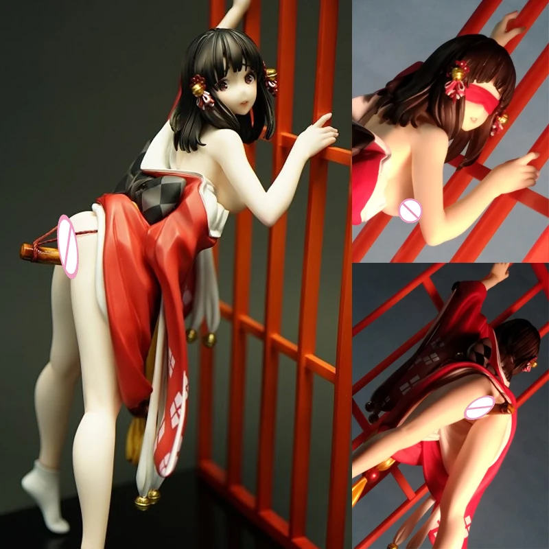 

1/7 оригинальные Волшебные пули Amamitsuki Ade-Sugata III, японская экшн-фигурка из ПВХ, коллекция для взрослых