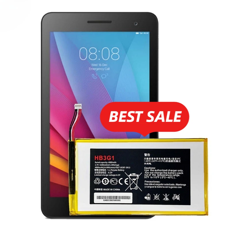 Фото Аккумулятор HB3G1 для планшетов Huawei MediaPad T17.0/T1 7.0 Plus/T2 7.0/7 Youth/7 Lite/7 Youth2/T7-701/S7-721/S7-931/S7-301 №4