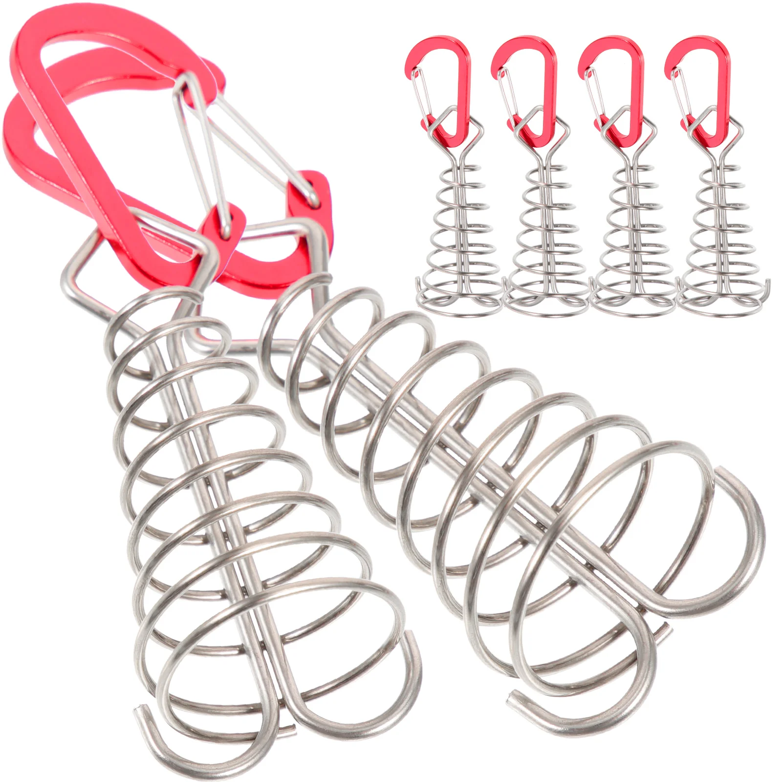 

Tent Rope Buckles Accessories Spring Buckle Fixing Tightener Function Multi Tighteners Camping Tents Tensioner Resistant Wear