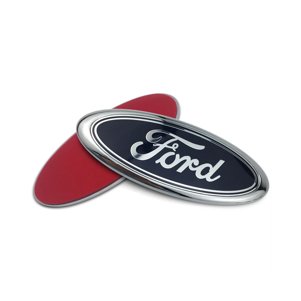 Фото 1 шт. Эмблема-наклейка на капот, радиатор, крышку багажника для Ford Focus Mondeo Kuga Fiesta MK7 Escort Edge 2 4 MK2 MK4 №3