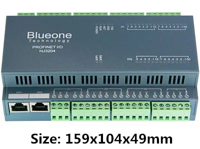 

Profinet Remote Distributed IO Module IO 16DI 14DO 4AI RTU to PN Gateway GSD