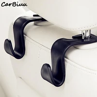 1 pcs car seat hook hidden hook in car for auto back seat organizer hanger storage holder for bag handbag purse clothes coats