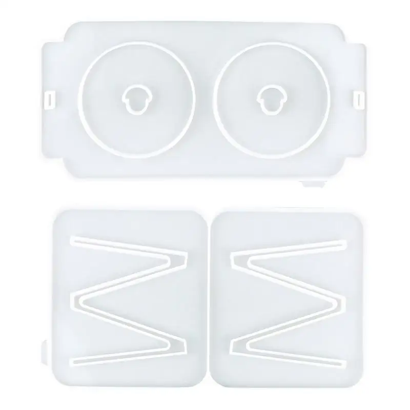 

Pet Bowl Stand Silicone Mold Cat Food Water Feeding Bowl Casting Mold Cat Food Water Bowl Smooth Silicone Feeding Bowl Stand