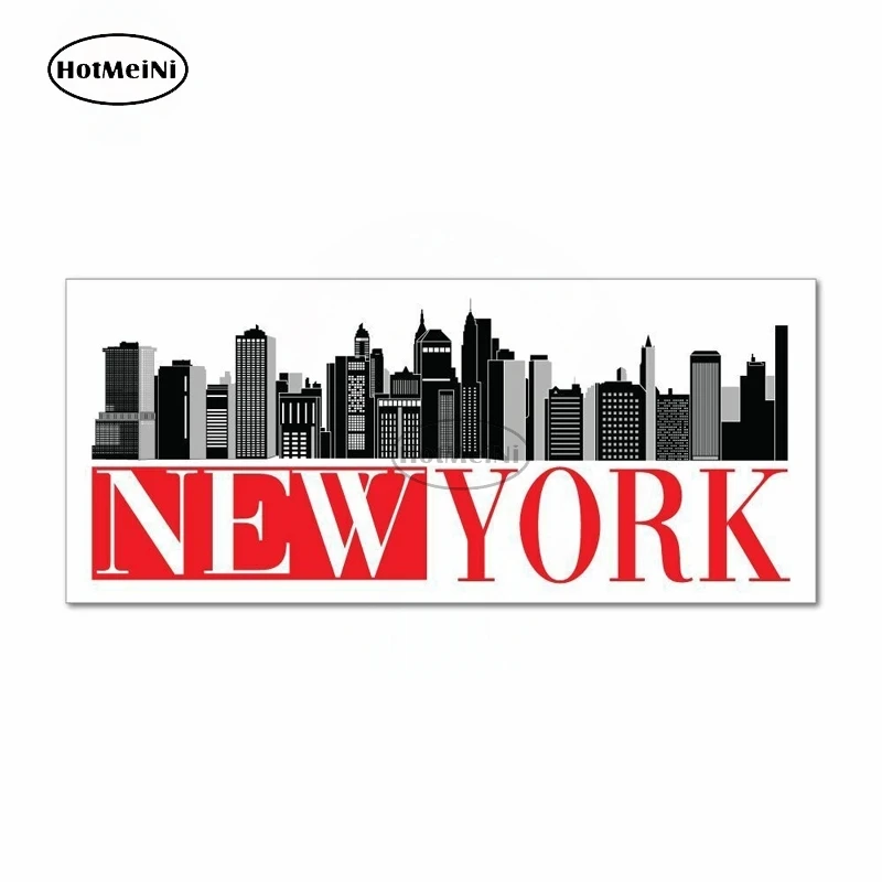 Наклейка на лобовое стекло HotMeiNi с изображением Нью-Йорка |