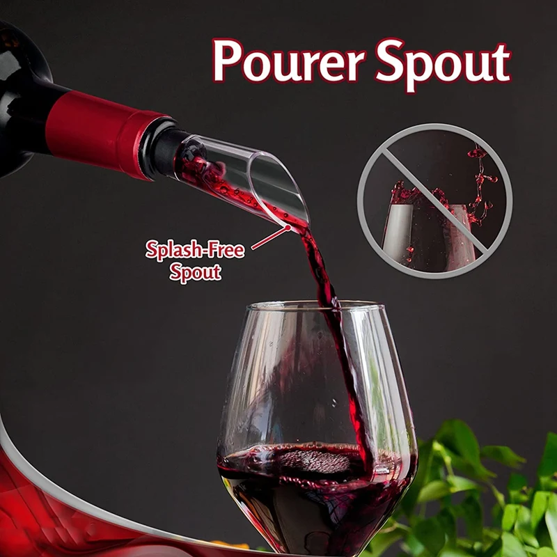 

Automatic Smart Electric Wine Opener Corkscrew Wine Bottle Openers Kit USB Rechargeable With Foil Cutter Accessories