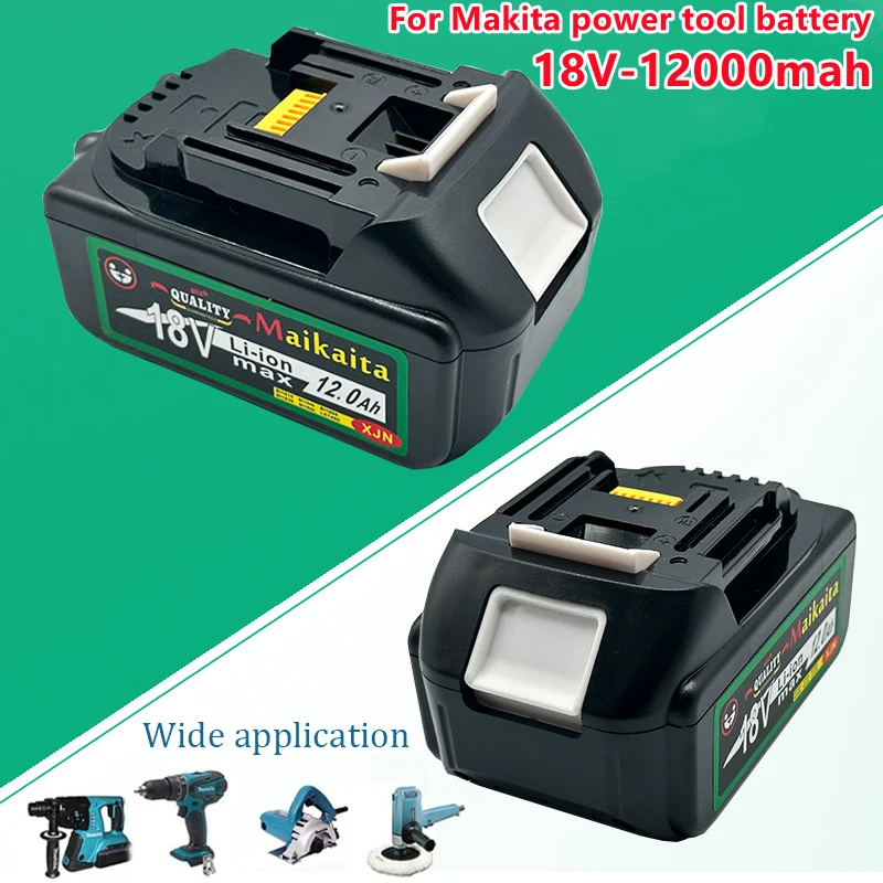 

Makita electric tool battery 18V rechargeable lithium battery/charger BL1830B (12000mah/charging capacity display)