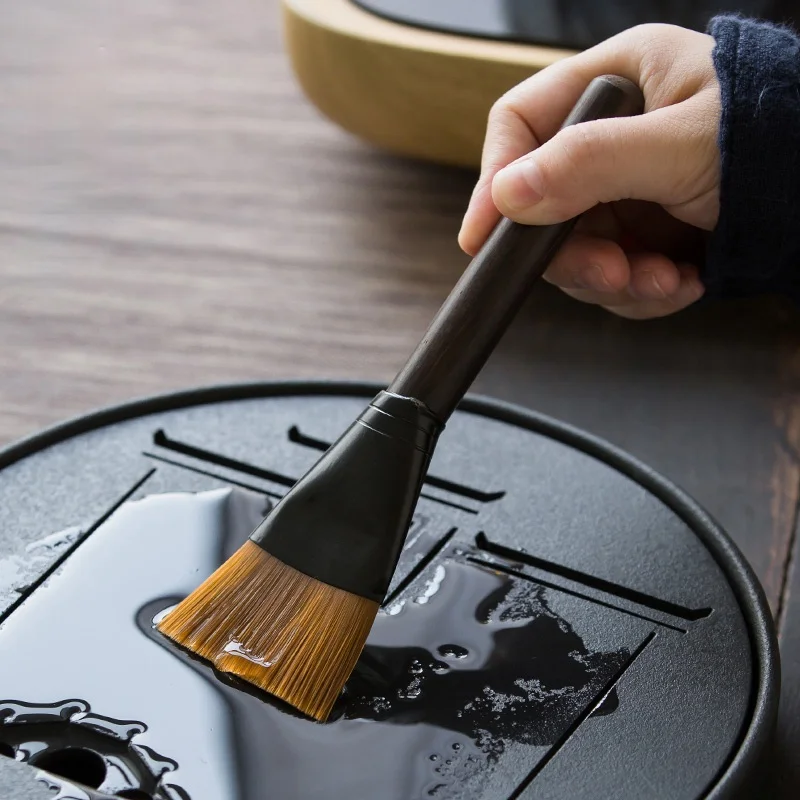 

Cleaning Bubble Tea Brush Pot Japanese Kitchen Retro Home Tea Brush Teaperward Organic Herbata Matcha Tea Accessories EI50CS