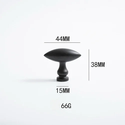 

Латунные ручки для шкафов TinyHob, черные