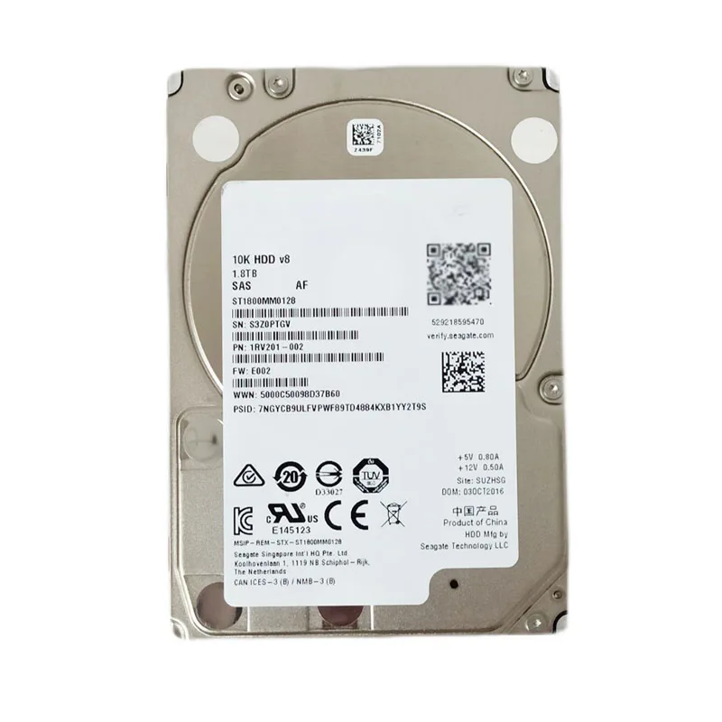 100% новый в коробке 3 года гарантии ST1800MM0128 1 8 ТБ T 10K SAS 2 5 дюйма 12 Гб требуется больше
