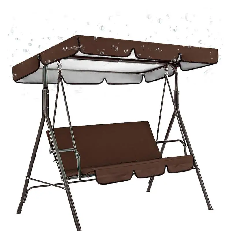Swing Canopy Replacement Swing Canopy For Outdoor Outdoor Waterproof Furniture Seat Swing Top Cover For Most Swings