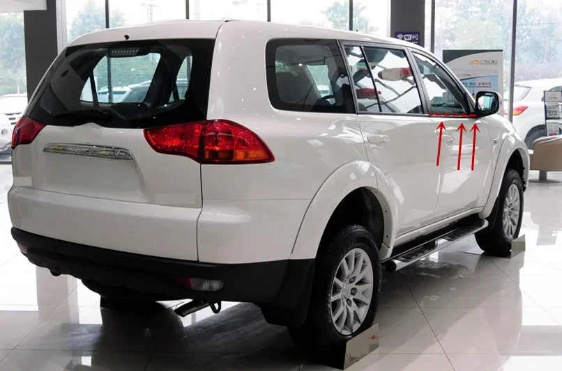 

Цельное стекло для наружных окон, резиновая для Pajero Sport 2nd KH MN 117612 Уплотнительная педаль для уплотнительной ленты Montero KG 5757a336