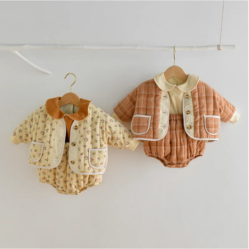 MILANCEL одежда для маленьких девочек цветочное пальто и костюм мальчиков комплект