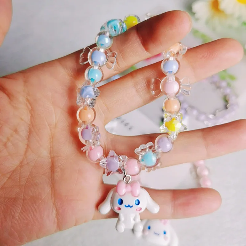 

New Summer Bracelets for Women Candy Color Cartoon Cute Children's Bracelet Fashion Girl Charm Bracelets Jewelry Wholesale