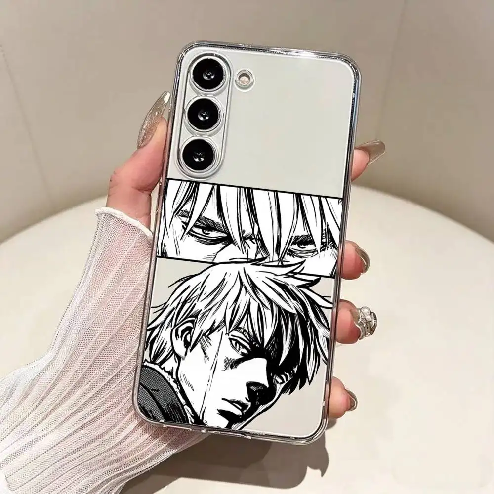 Фото Чехол для телефона Vinland Saga Manga для Samsung A10,12,20,21S,30,31,40,50,51,52,70,71, прозрачный чехол №2