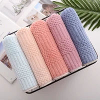 5pcslot coral fleece face towel quick drying microfiber towels super absorbent bath towel for adult soft bathroom terry towels