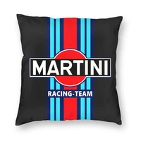 martini cool double sided 3d printed cushion cover 2 squares for living room
