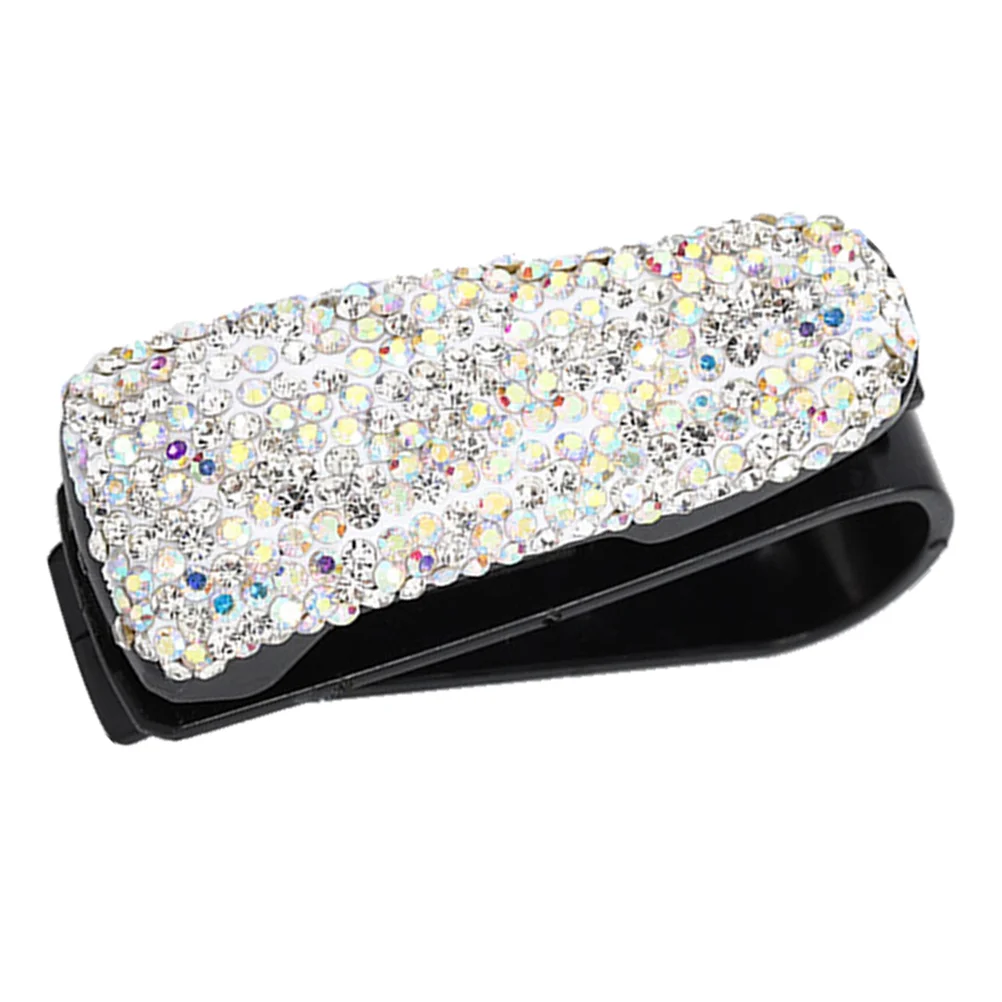 

Car Clip Storage Glasses Case Sunglass Holder Sunglasses Organizer Sun Visor Auto Goggle Ticketvehicle Cover