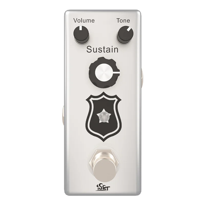 

ISET Fuzz Pedal Analog Wheat Fuzz Guitar Effect Pedal For Electric Guitar Bass True Bypass Full Metal Case