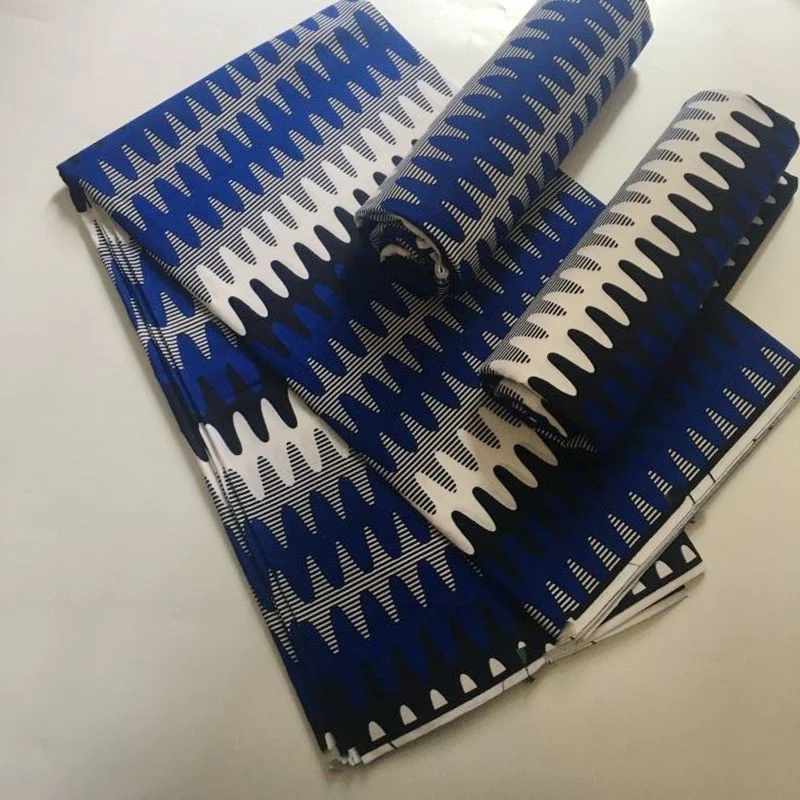 

2022 New Guaranteed Veritable African Real Wax Prints Fabric 100% Cotton Batik Nigeria Women Style Ankara Wax Fabric Soft Pagne
