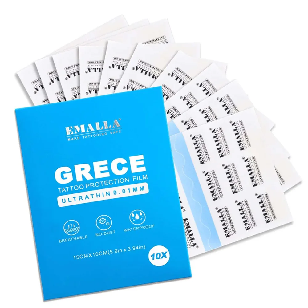 EMALLA GRECE Премиум защитная пленка для татуировок ультратонкая лента из