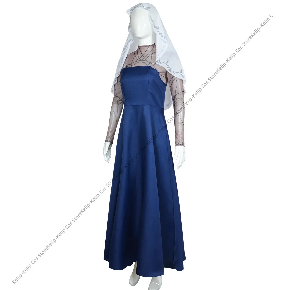 Аниме Сакамото Days Осараги Косплей Костюм Парик Платье Вуаль Чулки Убийца Таро