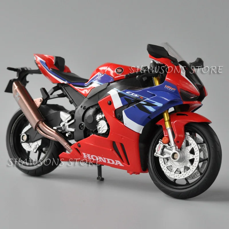1:12 Scale Diecast Motorcycle Model Toys Honda CBR1000RR-R Fireblade Sport Bike Miniature Replica Collectible