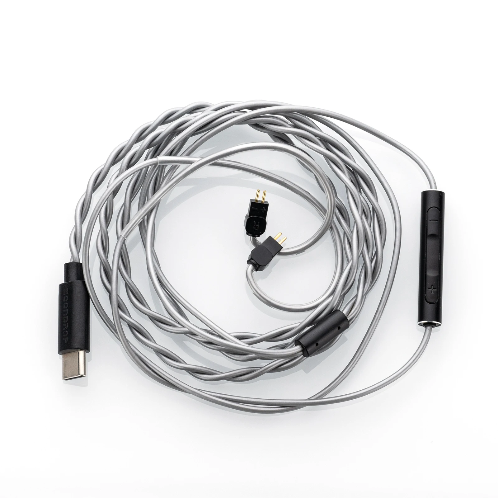 Фото Moondrop CDSP Новый онлайн-интерактивный DSP USB-C Кабель для обновления наушников USB-C Проводное соединение Бескислородный медный кабель №4