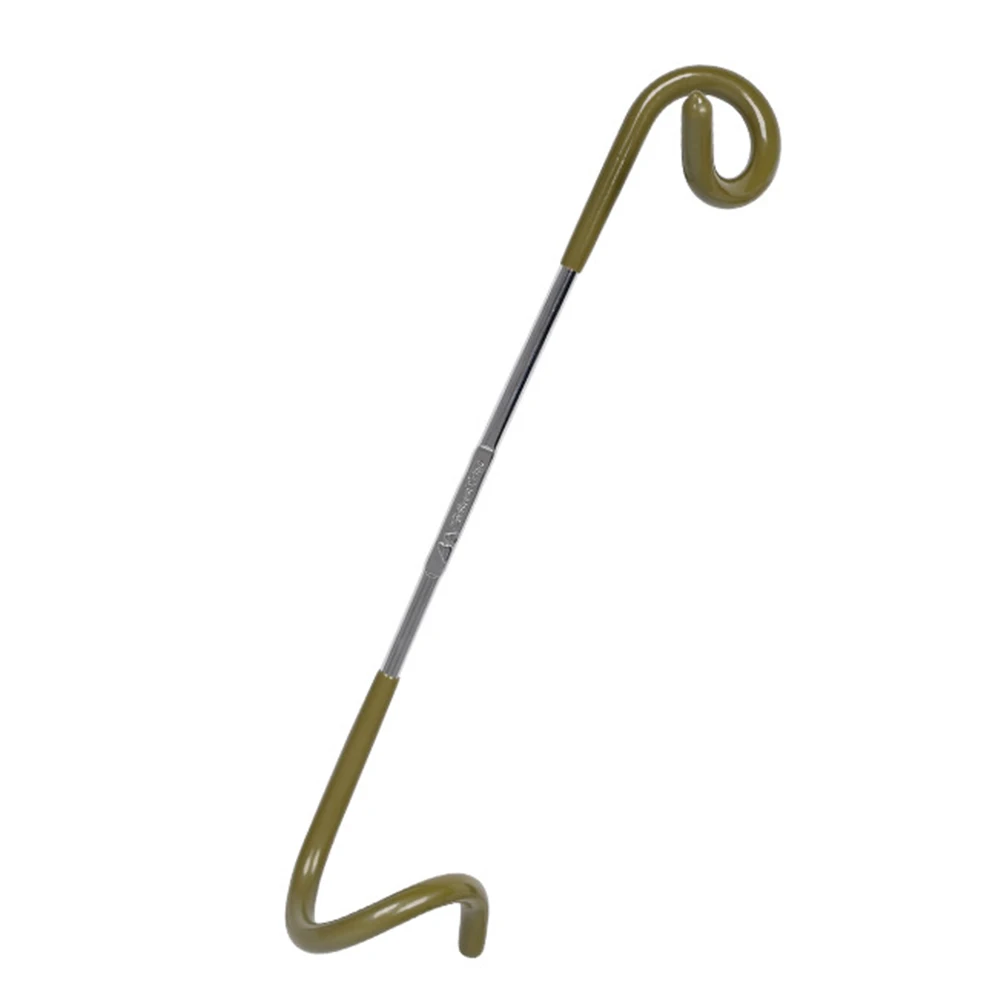 

Tent Pole Lamp Holder Hook Silcone Coating Wear-resistance 280mm Anti-slip Bivouac Camping Fishing Tool Hanger