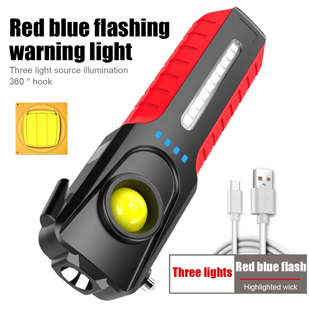 

Многофункциональная USB-вссветильник шка для осмотра автомобиля, 4 режима