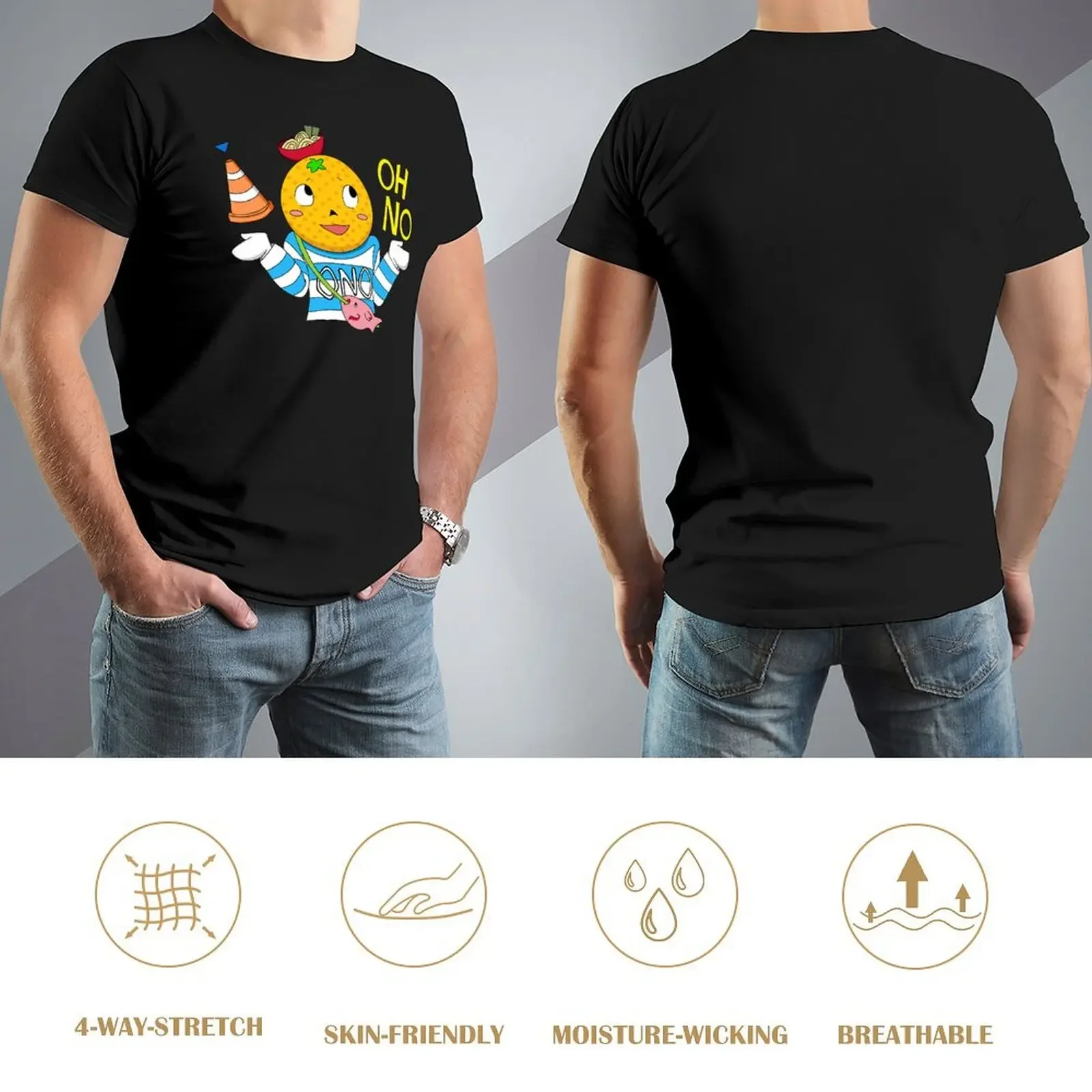 Футболка Ono Michio с фигурками аниме винтажная аниме-рубашка футболки рисунком